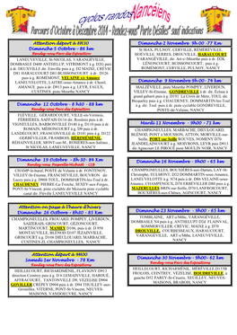 4- D'octobre À Décembre 2014