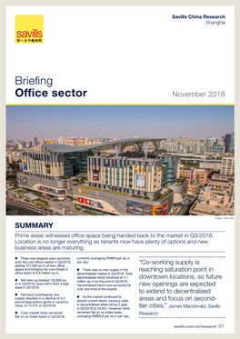 Briefing Office Sector November 2018