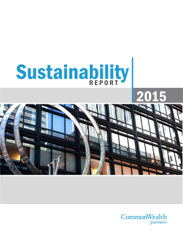 2015 Sustainability Report