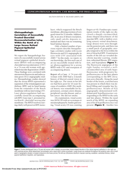 Clinicopathologic Correlation of Successfully Treated Choroidal Neovascularizationlying Within the Notch of a Large Serous Retin