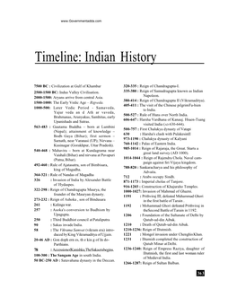 Indian History