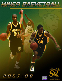 2007-08 Missouri S&T Basketball Schedule