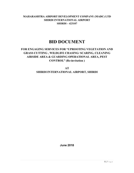 Bid Document