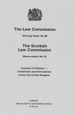 Custody of Children – Jurisdiction and Enforcement Within the United