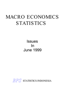 Macro Economics Statistics