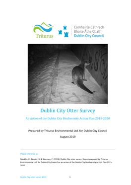 Dublin City Otter Survey