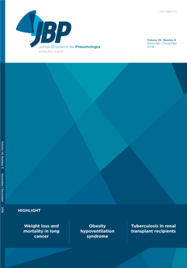 Weight Loss and Mortality in Lung Cancer Obesity Hypoventilation Syndrome Tuberculosis in Renal Transplant Recipients