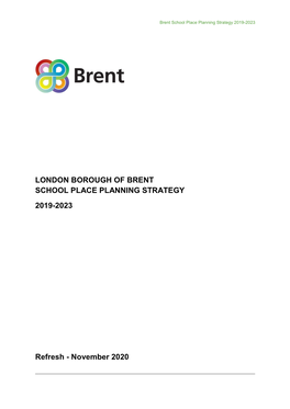 School Place Planning Strategy 2019-2023