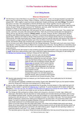 Iron, Steel and Swords Script - Page 1 Sea Shores, and Their Dash Across the Open Sea to Iceland, Greenland and America