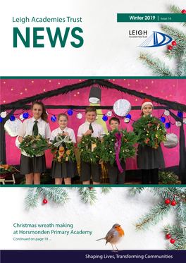Leigh Academies Trust Winter 2019 | Issue 16 NEWS