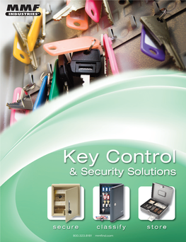 Key Control Systems Single-Tag Key Cabinets