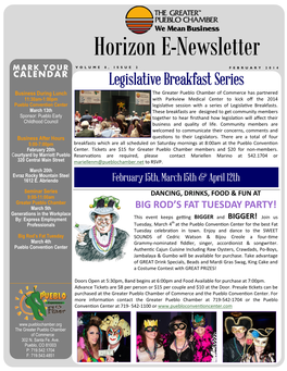 Horizon E-Newsletter