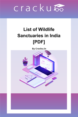 List of Wildlife Sanctuaries in India [PDF]