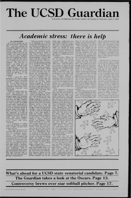 Academic Stress: There Is Help by LE LIE BOW "Stress Is Not Bad".It Pushes Drink Er, Understand Pro· Learn to Use Time More Df! Mg