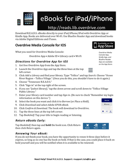 Ebooks for Ipad/Iphone