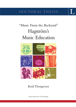 Hagström's Music Education