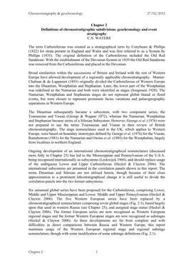 Chronostratigraphy & Geochronology 27/02/2012 Chapter 2 1 Chapter 2