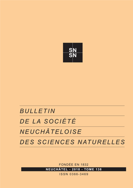 Des Sciences Naturelles De La Société Bulletin