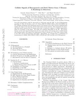 Collider Signals of Baryogenesis and Dark Matter from $ B $ Mesons: A