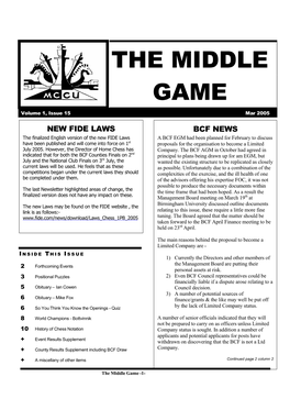 The Middle Game