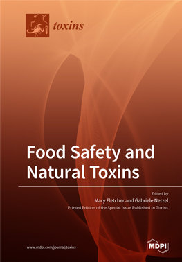 Food Safety and Natural Toxins • Mary Fletcher and Gabriele Netzel Food Safety and Natural Toxins