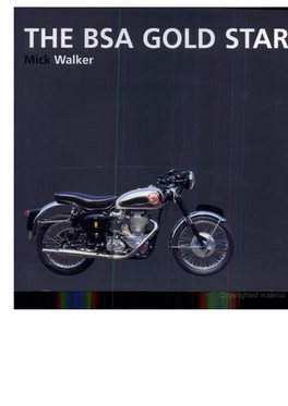 Download the BSA Gold Star, Mick Walker, Redline Books, 2004