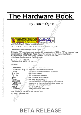 The Hardware Book by Joakim Ögren