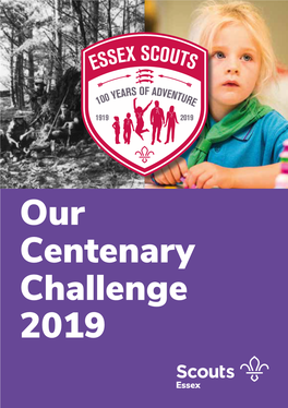 Our Centenary Challenge 2019