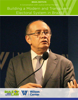 Building a Modern and Transparent Electoral System in Brazil