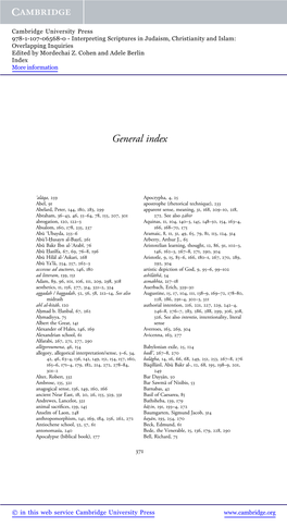 General Index