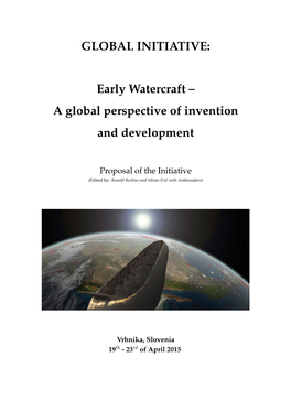 Early Watercraft – a Global Perspective of Invention and Development