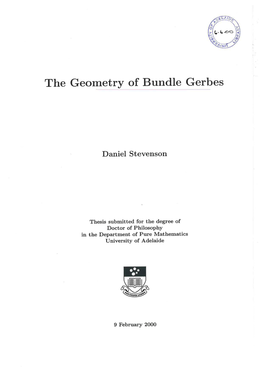 The Geometry of Bundle Gerbes