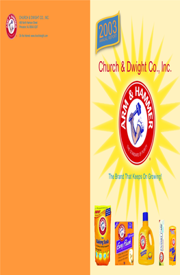 Church & Dwight Co., Inc