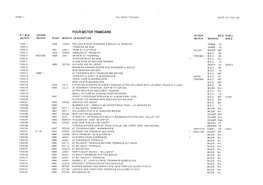 Four Motor Tramcars � DATE 04—Feb-93