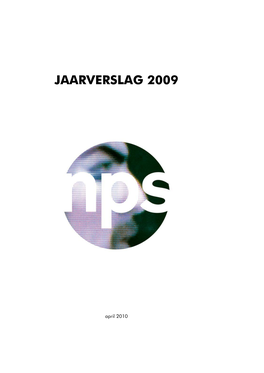 Jaarverslag NPS 2009 (1)
