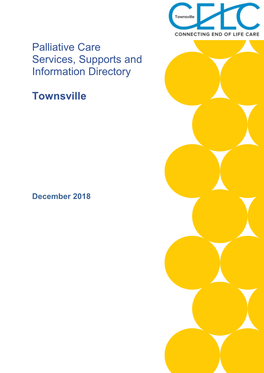 Palliative Care Services, Supports and Information Directory