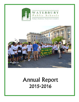 Waterbury Public Schools Annual Report 2015-2016