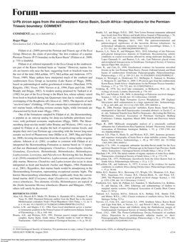 Triassic Boundary: COMMENT