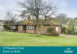 27 Plowden Close Aston Le Walls