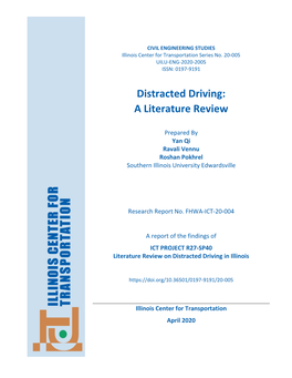 Distracted Driving: a Literature Review