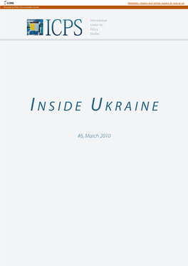 Inside Ukraine, #6, March 2010