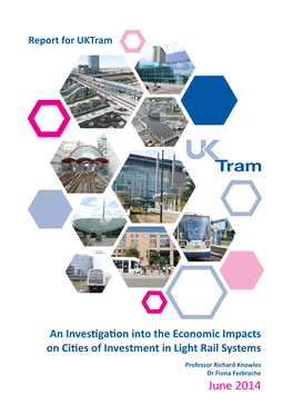 Investigation Into the Economic Impacts on Cities of Investment in Light Rail Systems