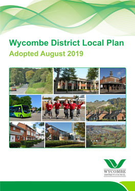 Wycombe District Local Plan Adopted August 2019