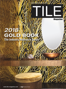 GOLD BOOK Tile Industry Resource Guide