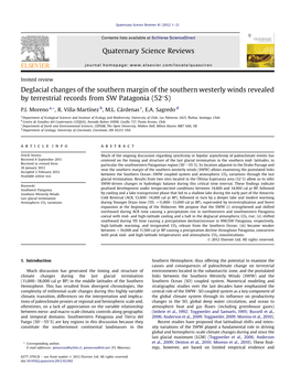 Quaternary Science Reviews 41 (2012) 1E21