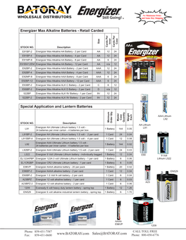 Sales@BATORAY.Com Special Application