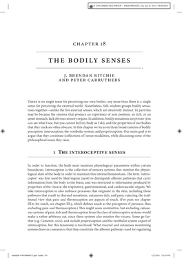 The Bodily Senses.Pdf