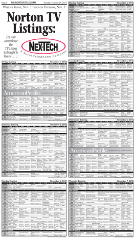 06 10-29-13 TV Guide.Indd