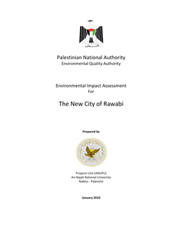 EIA for the New City of Rawabi