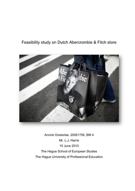 Feasibility Study Dutch Store Abercrombie & Fitch